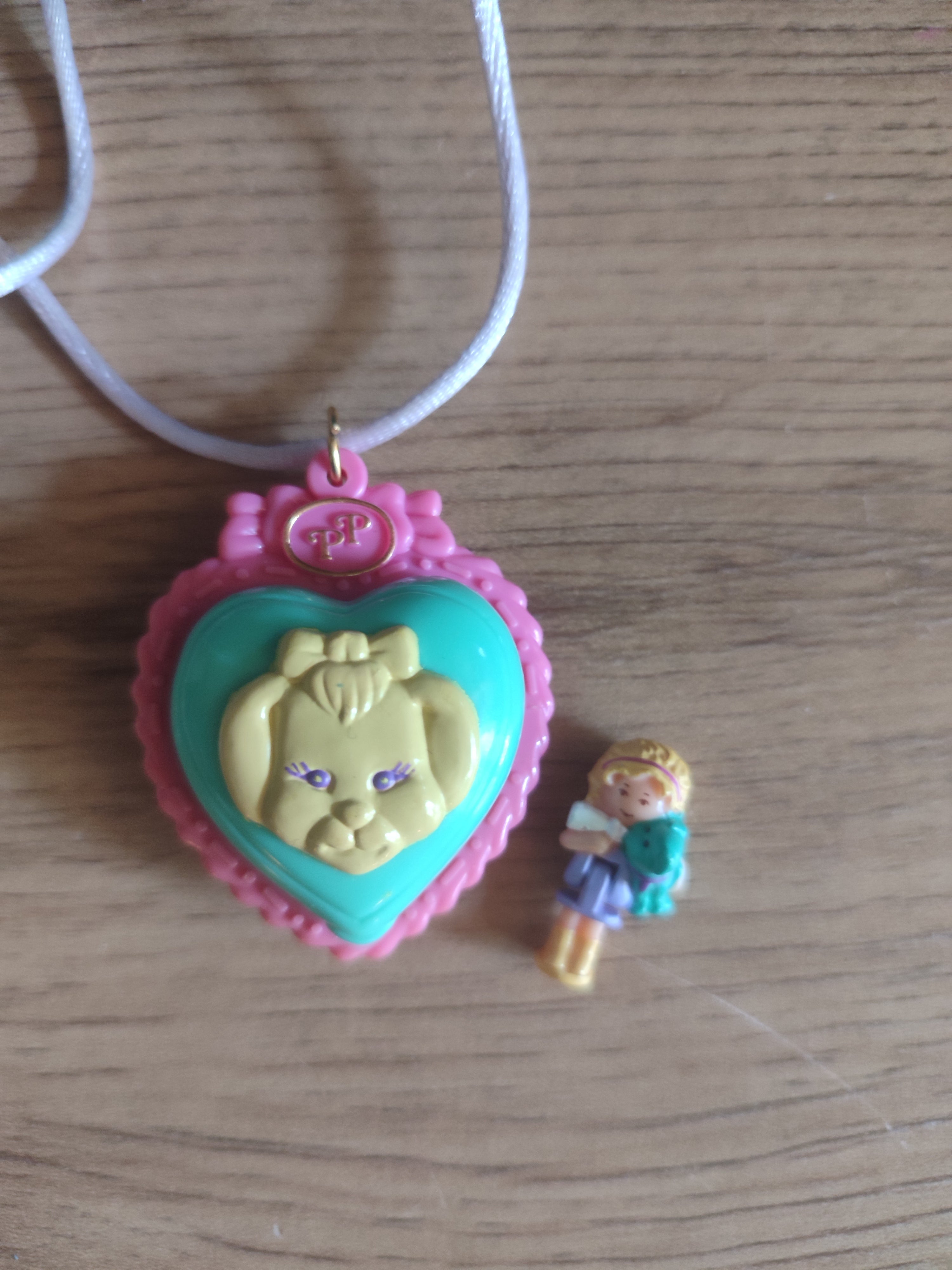 collier polly pocket my pet puppy 1994