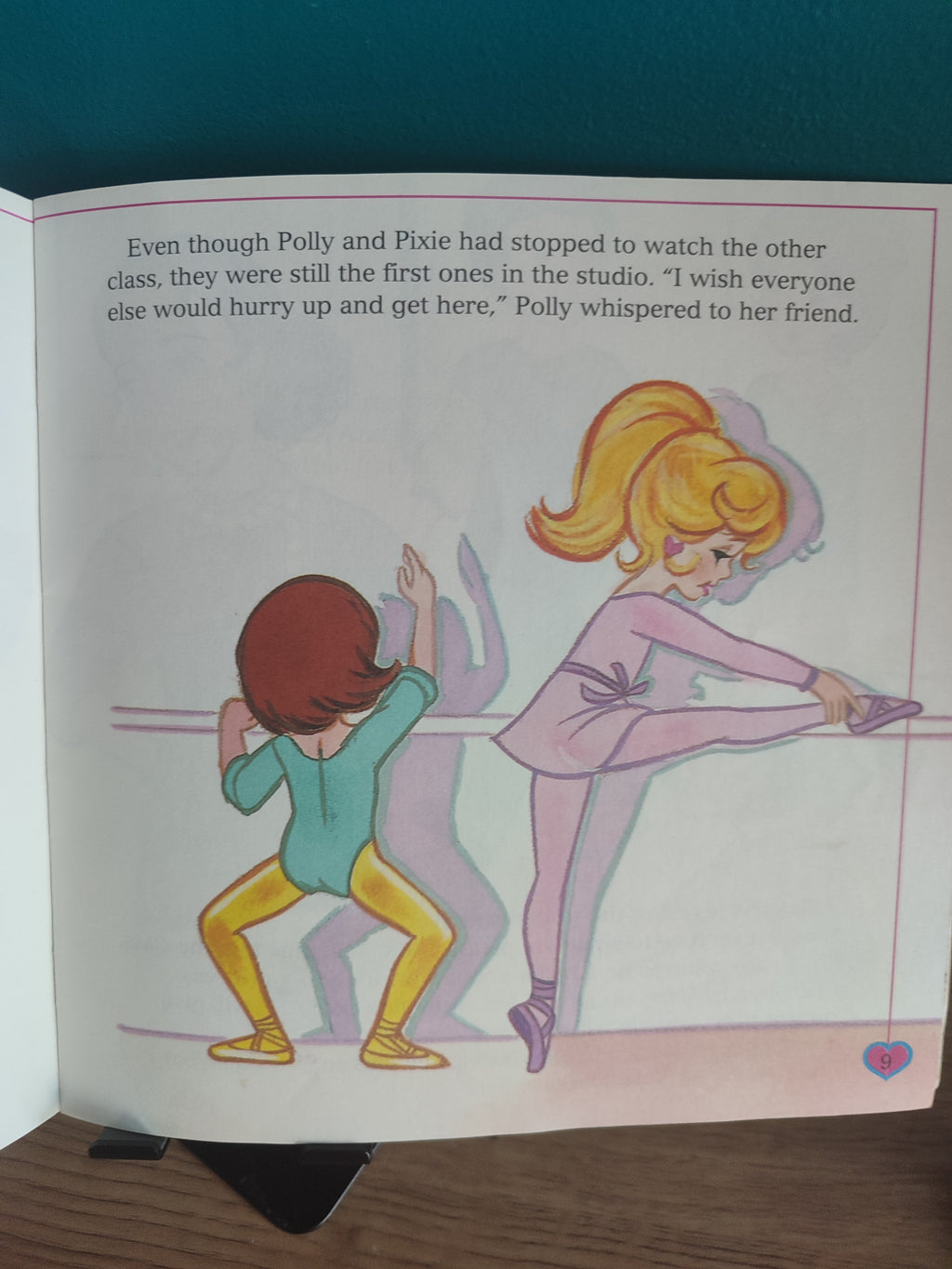 Polly pocket livre ballerine