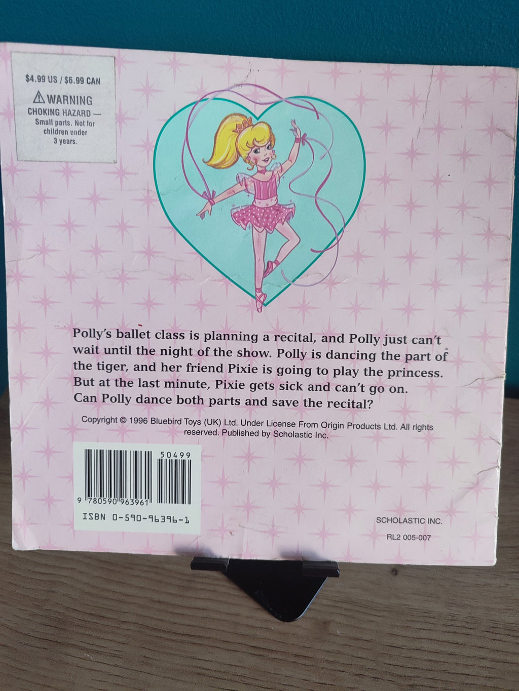 Polly pocket livre ballerine