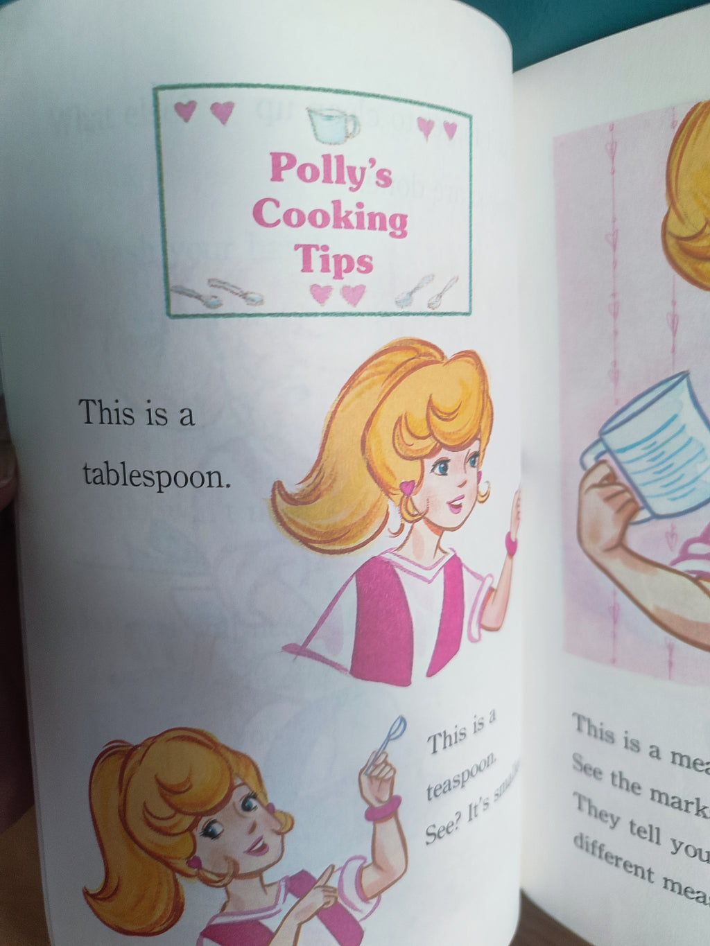 Polly pocket livre cook book