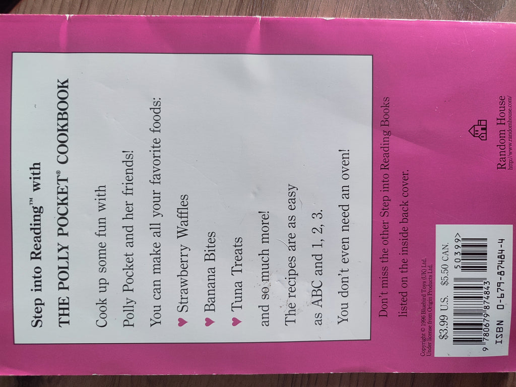 Polly pocket livre cook book