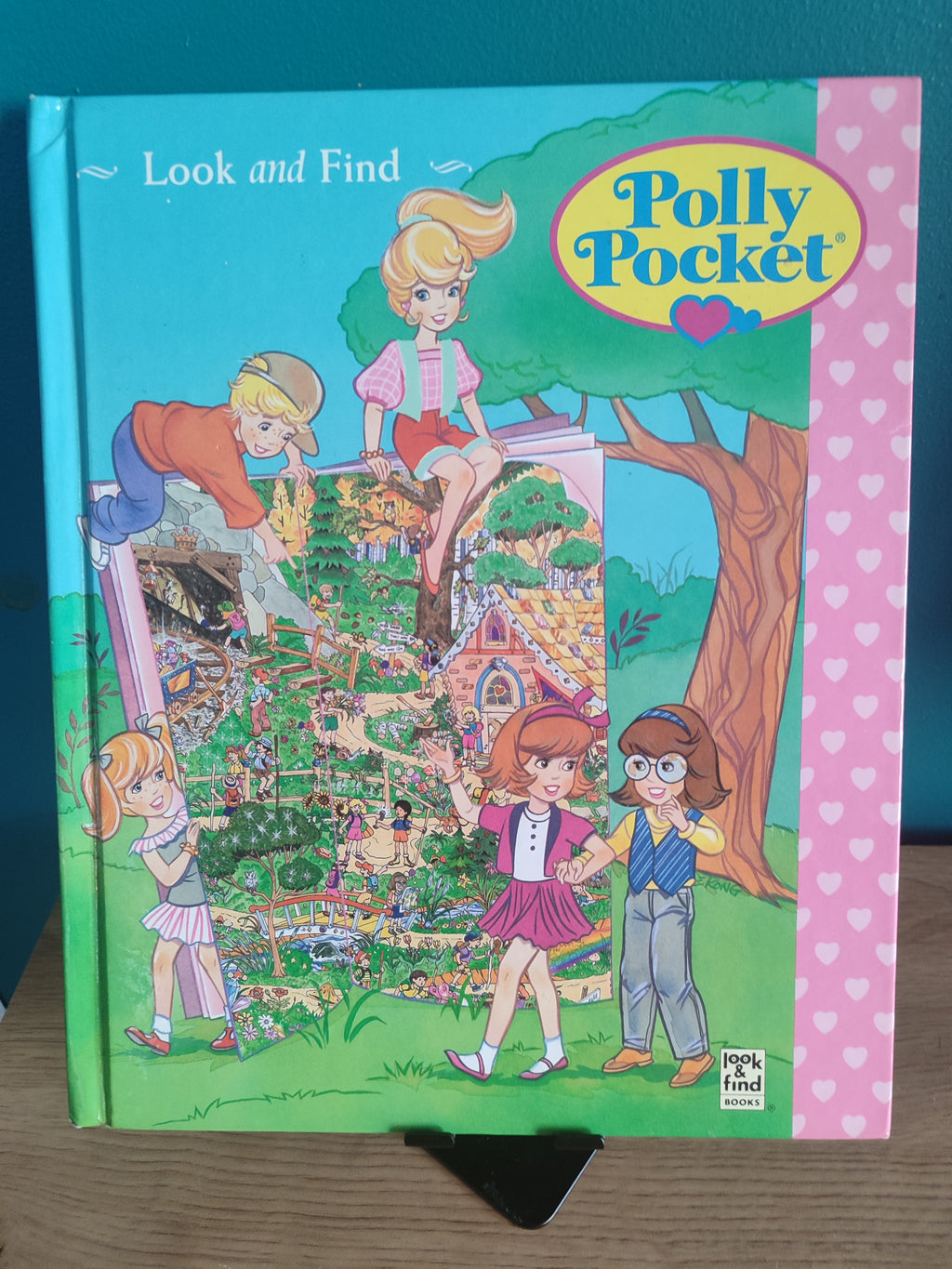 Polly pocket livre cherche et trouve