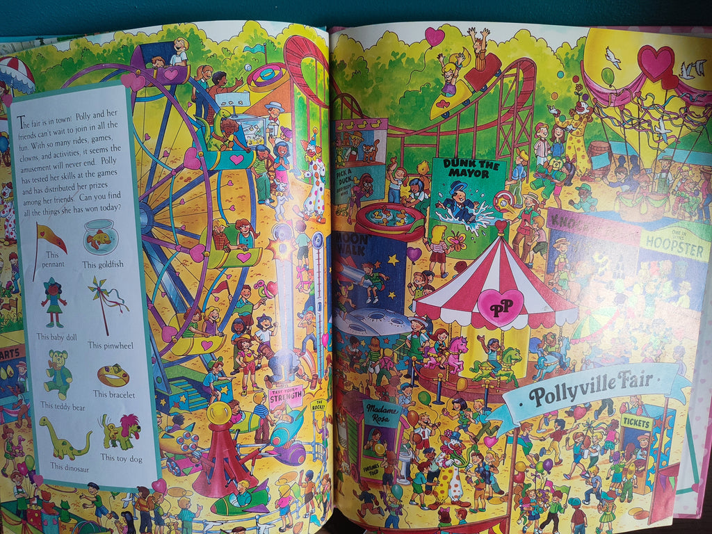 Polly pocket livre cherche et trouve