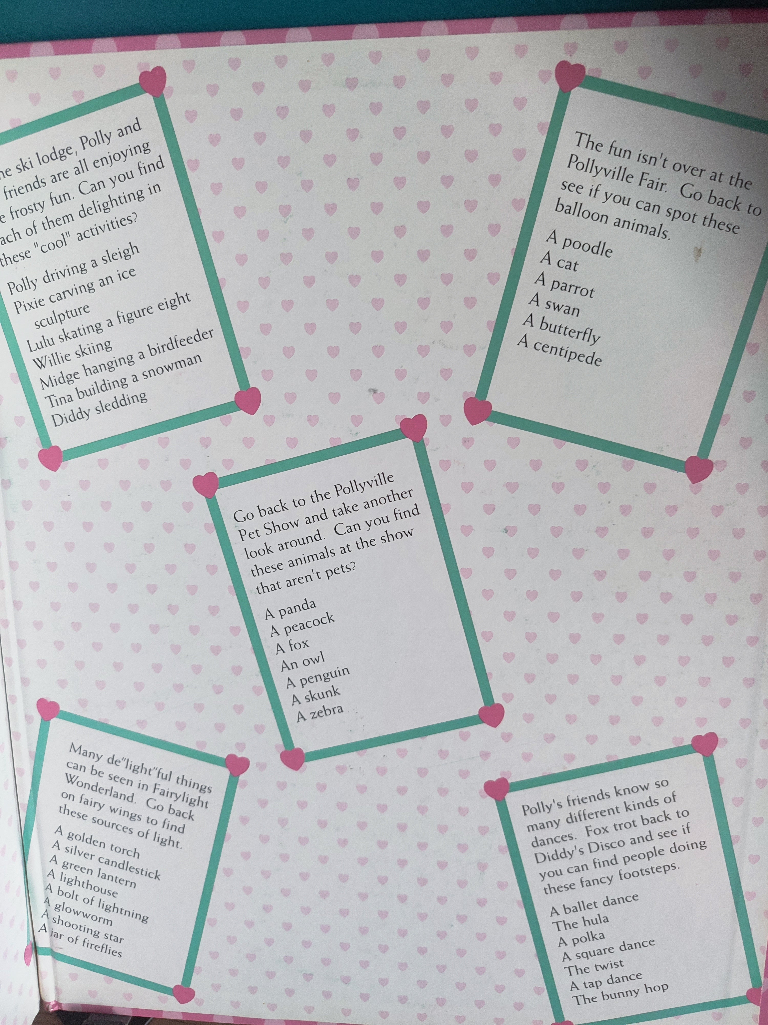 Polly pocket livre cherche et trouve