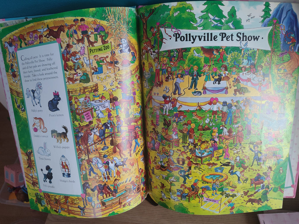 Polly pocket livre cherche et trouve