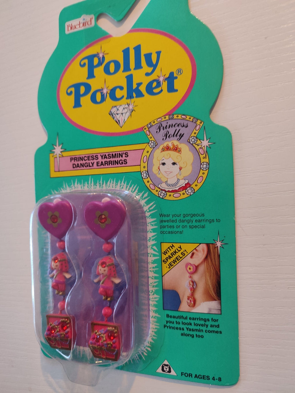 polly pocket boucle d'oreilles 1992