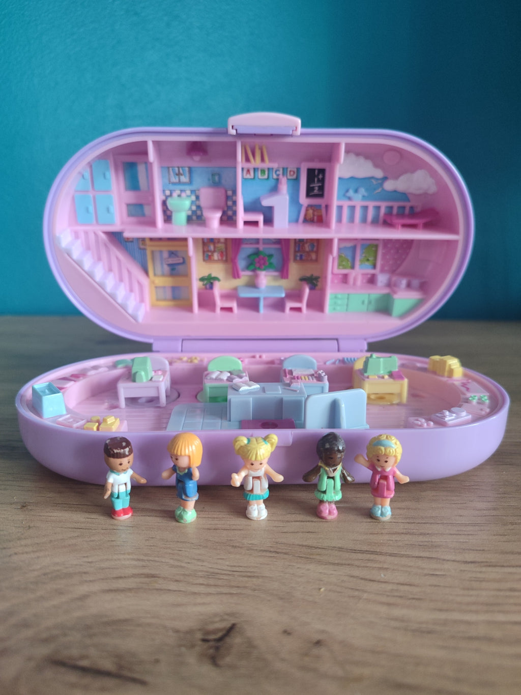 polly pocket stampin' school