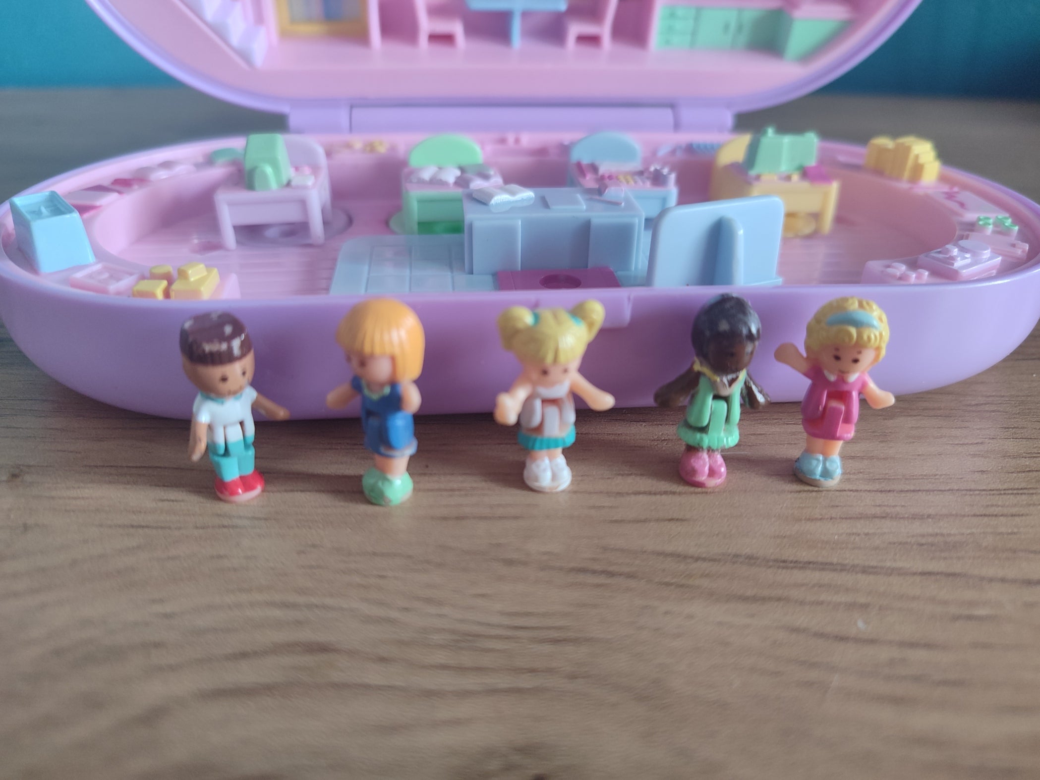 polly pocket stampin' school