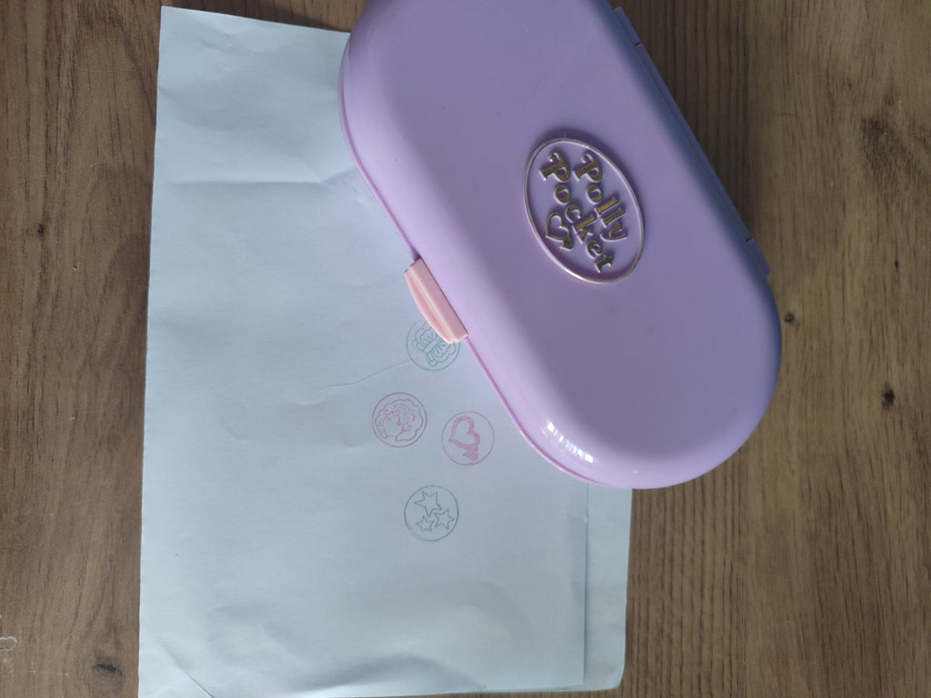 polly pocket stampin' school