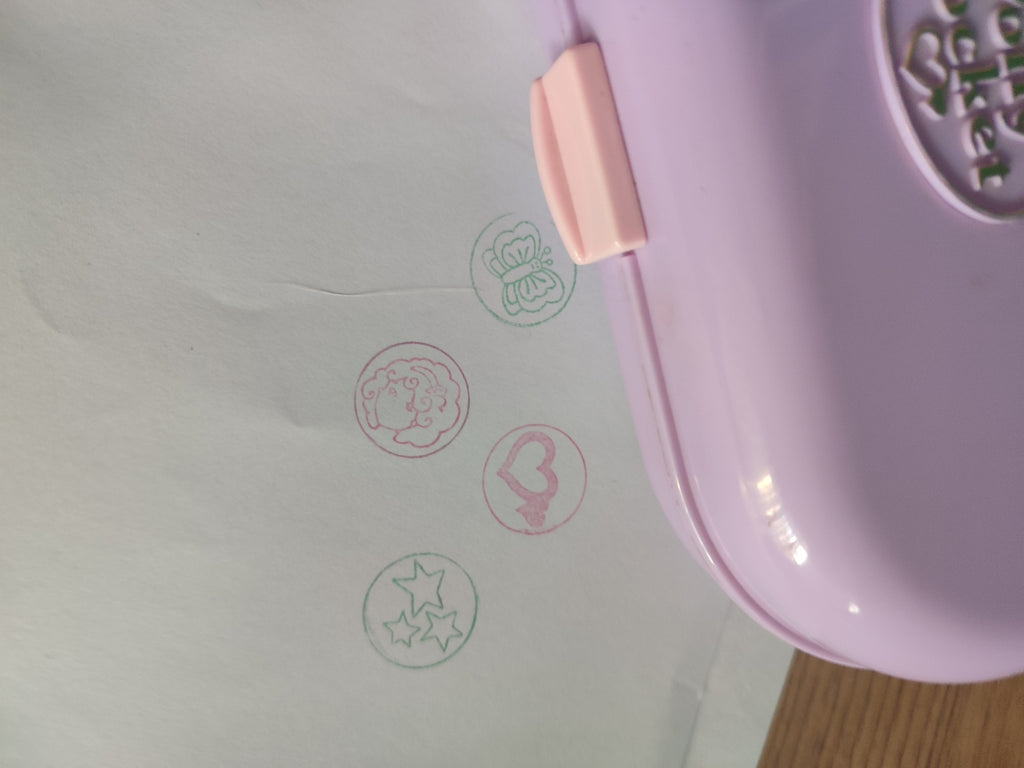 polly pocket stampin' school